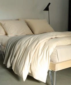 Area Home Home Goods Anton Percale Duvet Cover - Ginger