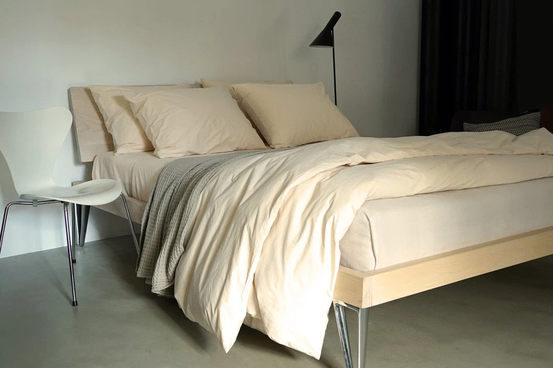 Area Home Home Goods Anton Percale Duvet Cover - Ginger Area Home Home Goods Anton Percale Duvet Cover - Ginger