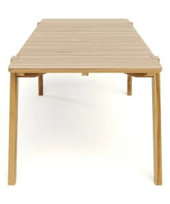 Masaya & Co. Apanas Slatted Top Outdoor Dining Table Furniture