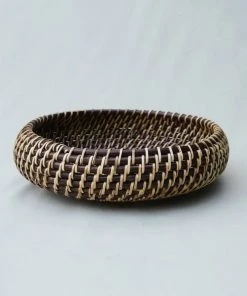 Amara Apple Rattan Bowl