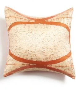 Studio Variously Home Goods Arc Silk Throw Pillow - Coral