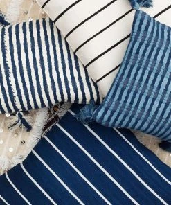 Archive New York Antigua Lumbar Pillow - Black + White