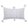Archive New York Home Goods Antigua Lumbar Pillow - Cool Gray