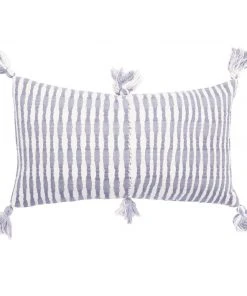 Archive New York Home Goods Antigua Lumbar Pillow - Cool Gray