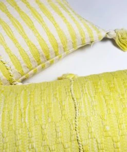 Archive New York Antigua Lumbar Pillow - Faded Yellow Striped Home Goods 3 Archive New York Antigua Lumbar Pillow - Faded Yellow Striped Home Goods
