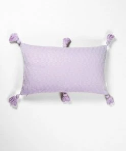 Archive New York Home Goods Antigua Lumbar Pillow - Light Lavender