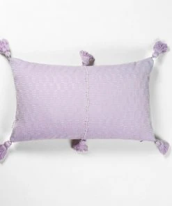 Archive New York Home Goods Antigua Lumbar Pillow - Light Lavender