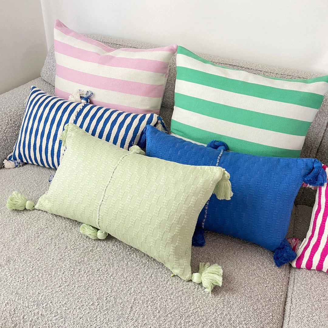 Archive New York Antigua Lumbar Pillow - Light Pistachio Archive New York Antigua Lumbar Pillow - Light Pistachio