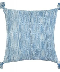 Archive New York Home Goods Antigua Throw Pillow - Ocean Blue Tie Dye