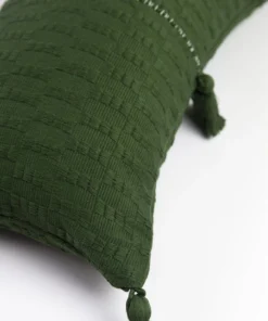 Archive New York Antigua Lumbar Pillow - Olive