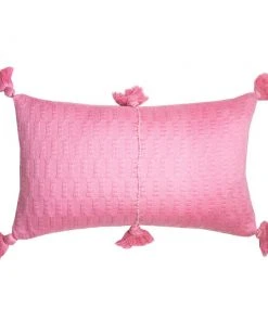 Archive New York Antigua Lumbar Pillow - Bubblegum Pink