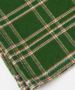 Archive New York Chiapas Plaid Cocktail Napkin Set Kitchen + Dining