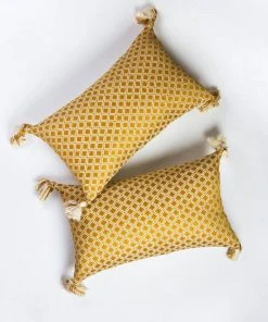 Archive New York Comalapa Lumbar Pillow - Ochre