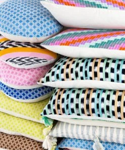 Archive New York Comalapa Throw Pillow - Sky Blue 6 Archive New York Comalapa Throw Pillow - Sky Blue