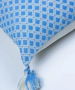 Archive New York Comalapa Throw Pillow - Sky Blue 2 Archive New York Comalapa Throw Pillow - Sky Blue