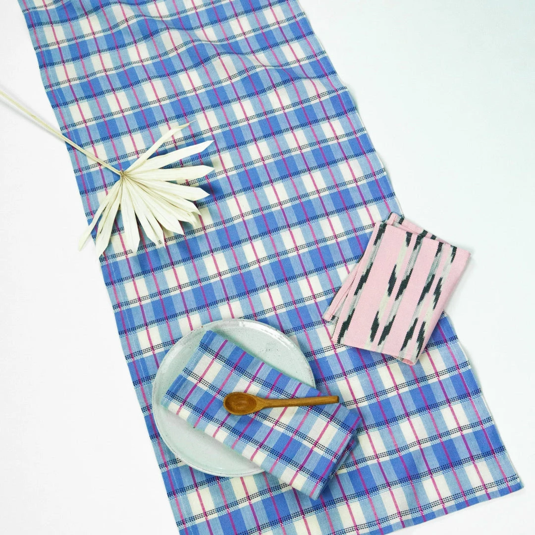Archive New York San Andres Gingham Table Runner Kitchen + Dining 2 Archive New York San Andres Gingham Table Runner Kitchen + Dining
