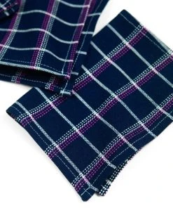 Archive New York San Lucas Plaid Cocktail Napkin Set