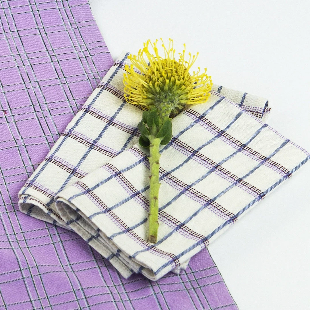 Archive New York San Lucas Plaid Napkin Set Kitchen + Dining Archive New York San Lucas Plaid Napkin Set Kitchen + Dining