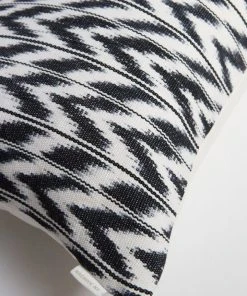 Archive New York Toto Ikat Lumbar Pillow - Black + White