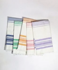 Archive New York White + Pink Kitchen Towel