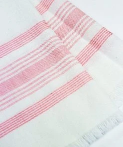Archive New York White + Pink Kitchen Towel
