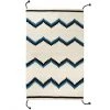 Archive New York Zapotec Zig Zag Wool Rug #6