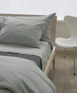 Area Home Anton Percale Duvet Cover - Mineral Home Goods