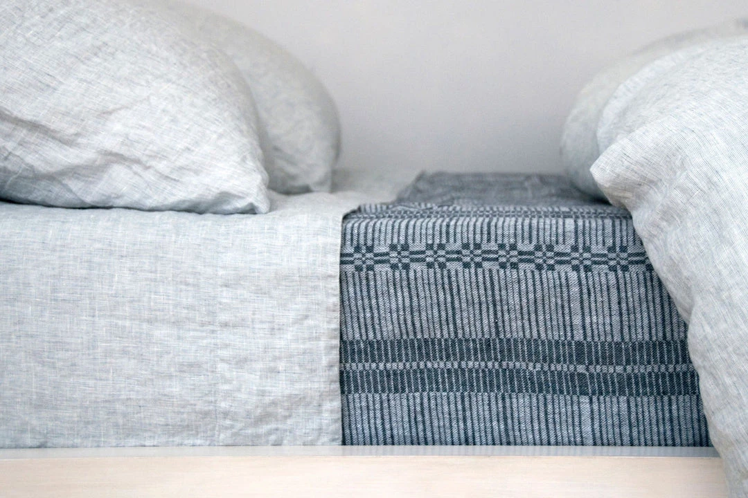 Area Home Louie Linen Fitted Sheet Home Goods Area Home Louie Linen Fitted Sheet Home Goods