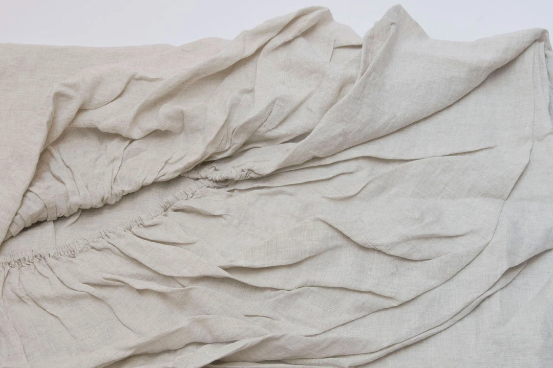 Area Home Louie Linen Fitted Sheet Home Goods Area Home Louie Linen Fitted Sheet Home Goods