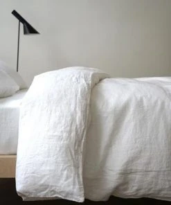 Area Home Home Goods Simone Linen Fitted Sheet