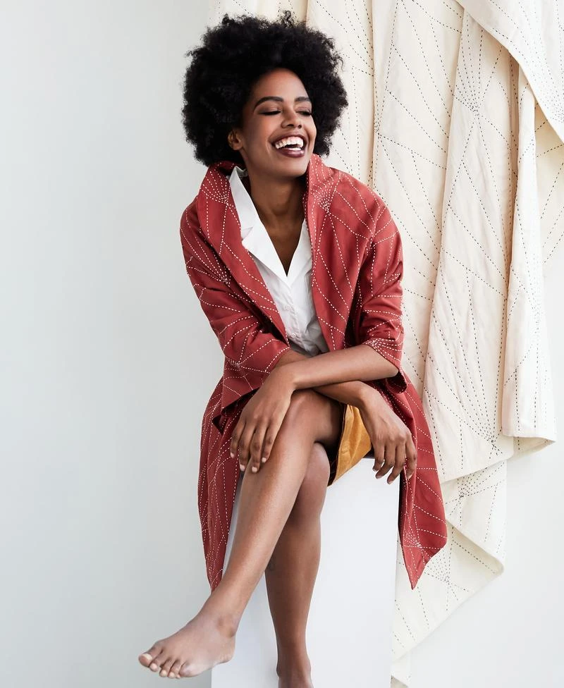 Anchal Array Cocoon Jacket Anchal Array Cocoon Jacket