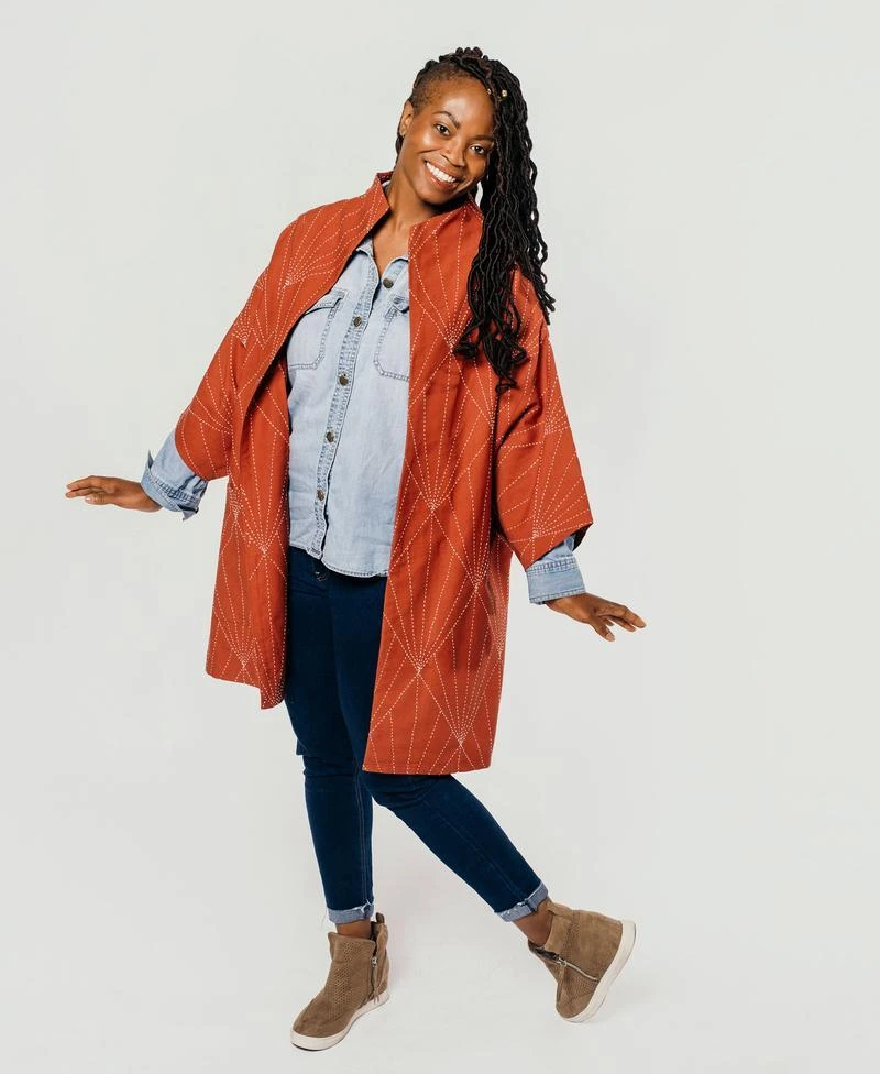 Anchal Array Cocoon Jacket Anchal Array Cocoon Jacket