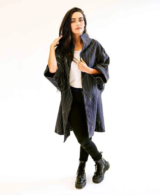 Anchal Array Cocoon Jacket Anchal Array Cocoon Jacket