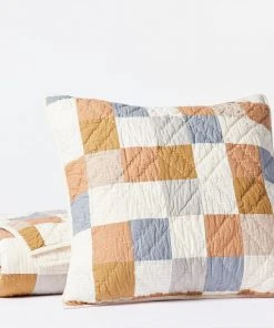 Coyuchi Home Goods Ashbury Patchwork Sham