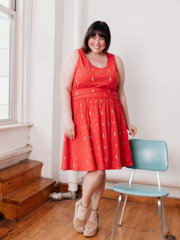 Mata Traders Asheville Red Swimmers Dress Mata Traders Asheville Red Swimmers Dress