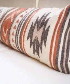 August Sage Estrellas Wool Lumbar Pillow Throw Pillows