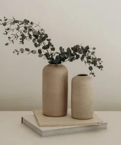 August Sage Gemma Stoneware Vase