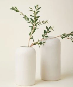 August Sage Gemma Stoneware Vase