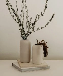 August Sage Gemma Stoneware Vase