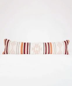 August Sage Sophia Rosado Wool Lumbar Pillow