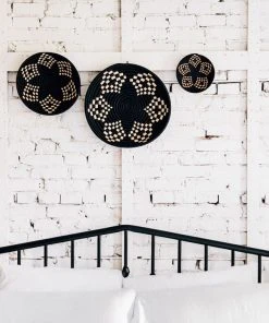 Azizi Life Bariku Woven Bowls - Black + Tea Best Sellers