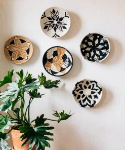 Azizi Life Home Goods Boutique Cactus Blossom Woven Bowls