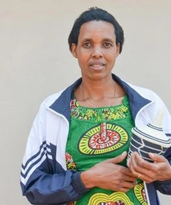 Azizi Life Home Goods Boutique Clover Sisal Peace Basket