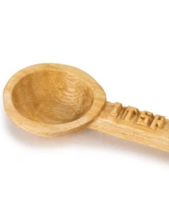 Azizi Life Best Sellers Lela Long Handle Wooden Measuring Spoon Set