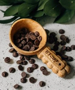 Azizi Life Home Goods Ruby Wooden Measuring Cup Set