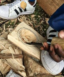 Azizi Life Home Goods Ruby Wooden Measuring Cup Set