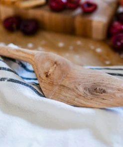 Azizi Life Faye Wooden Pie Server Home Goods