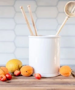 Azizi Life Home Goods Merideth Wooden Slotted Spoon