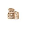 Azizi Life Woven Napkin Ring Set - Zig Zag Kitchen + Dining