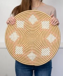 Azizi Life Neri Flat Woven Wall Hangings Home Goods